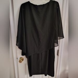 Elegant Black Women's Dress